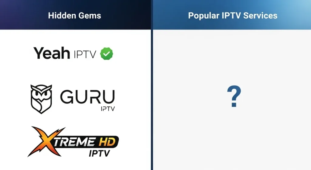 How These Hidden Gems Compare to Popular IPTV Services