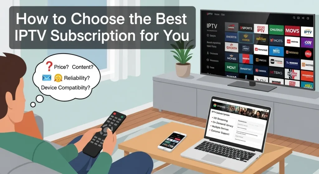 How to Choose the Best IPTV Subscription for You