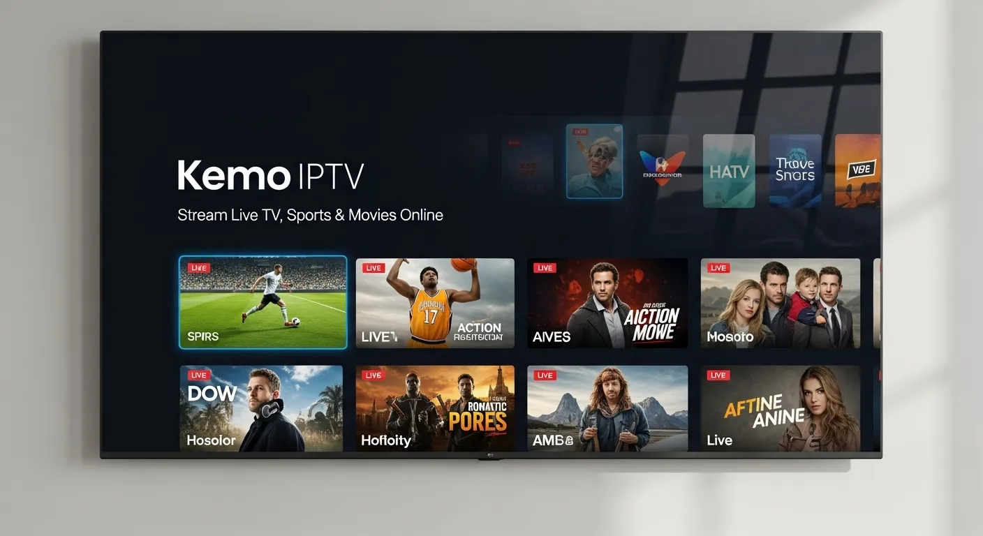 Kemo IPTV – Stream Live TV, Sports & Movies Online