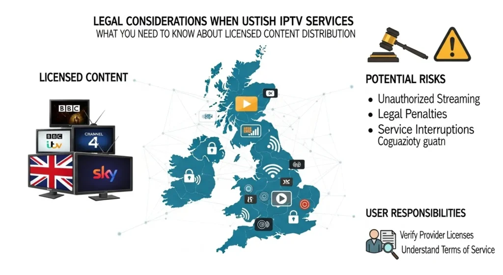Legal Considerations When Using British IPTV Services