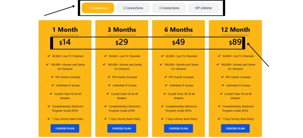 Subscription Plans, Pricing, and Payment Methods