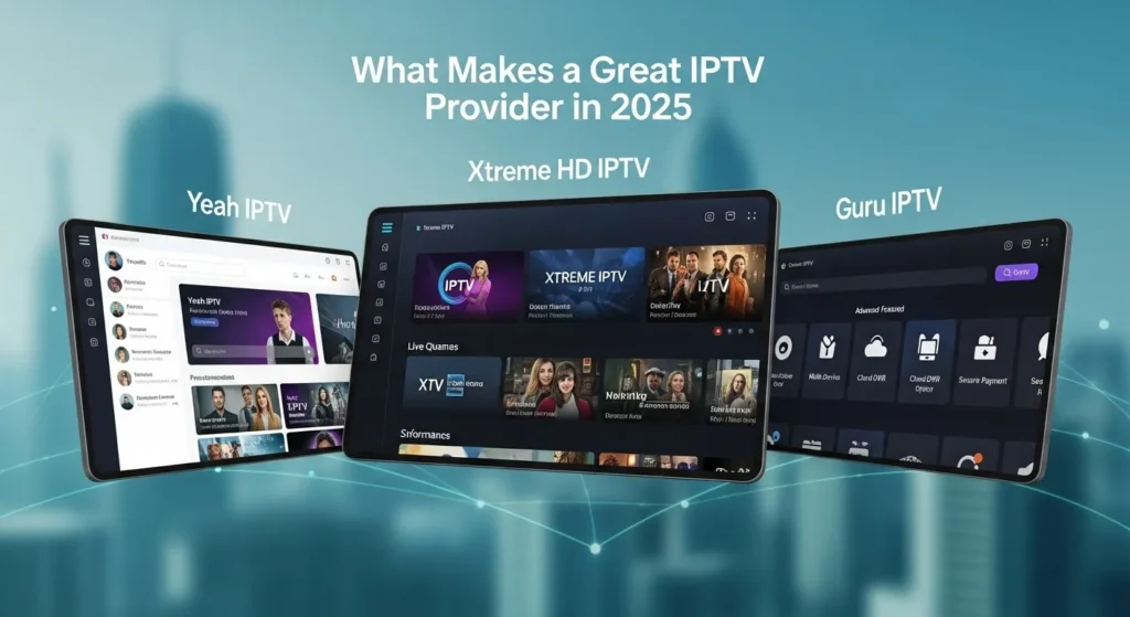 What Makes a Great IPTV Provider