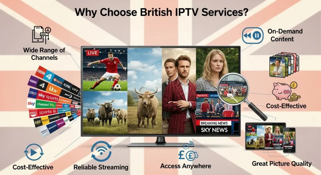 Why Choose British IPTV Services?