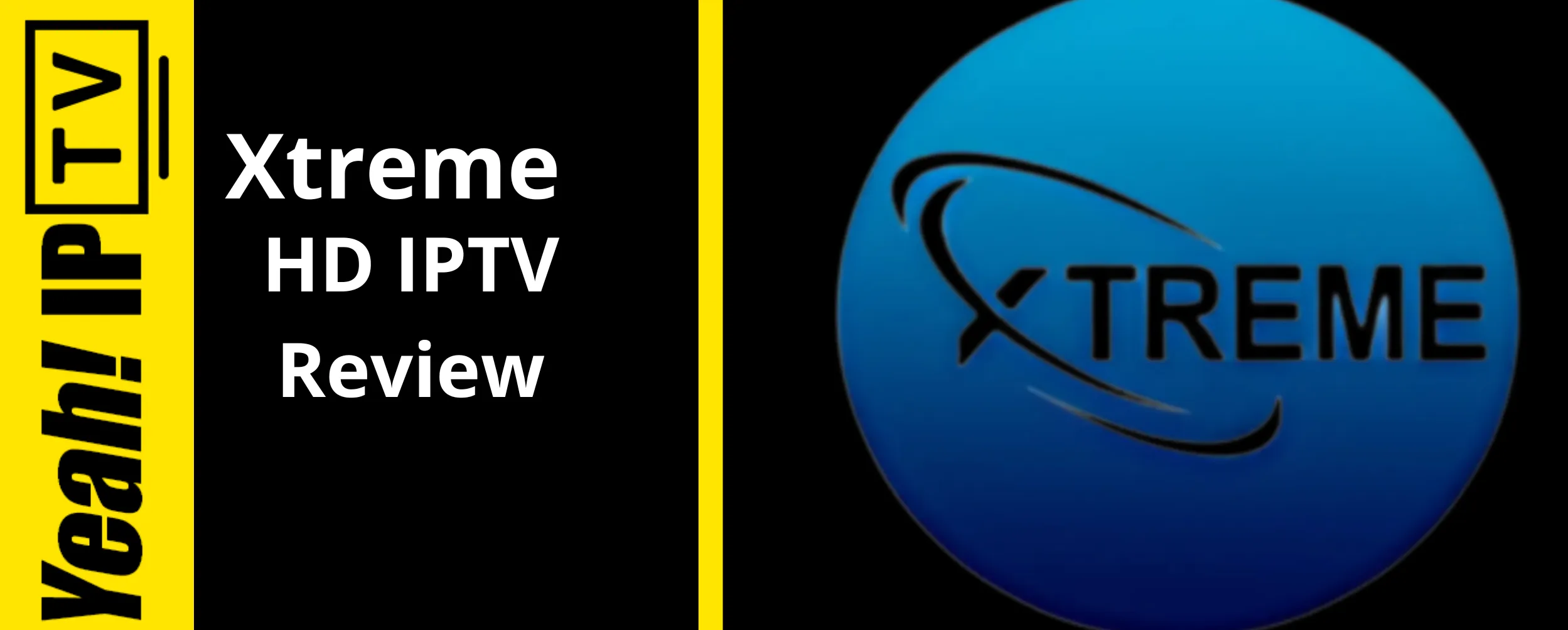 Xtreme HD IPTV live TV interface on Smart TV