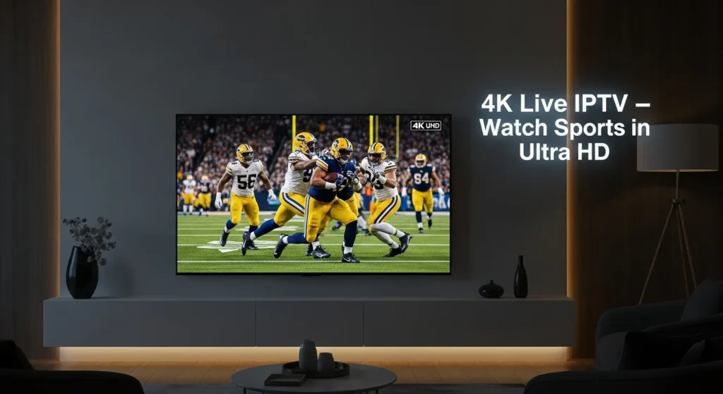4K Live IPTV Best IPTV Service for Ultra HD Streaming
