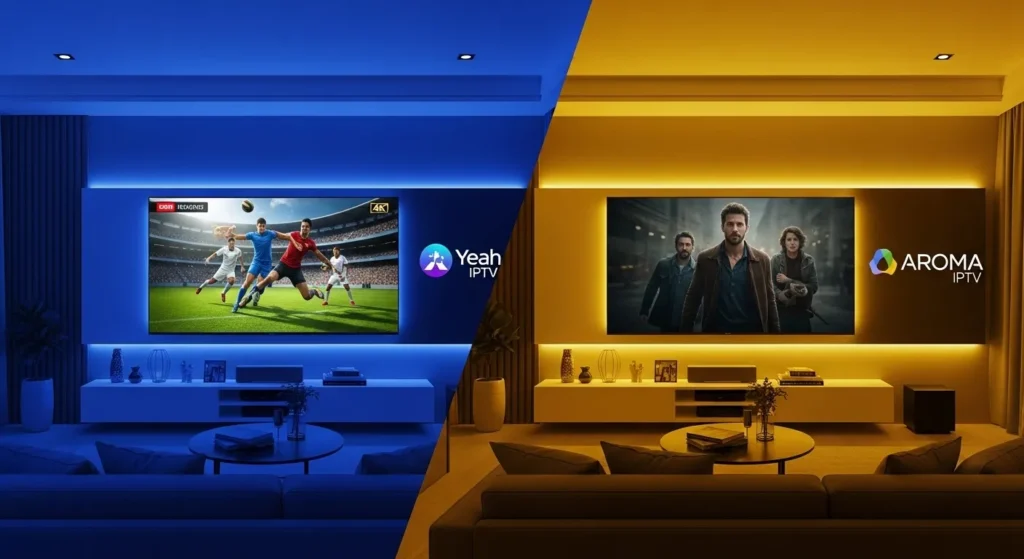 Pros and Cons Summary: Yeah IPTV vs Aroma IPTV