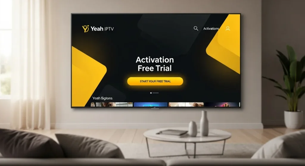 Yeah IPTV Free Trial – Test UHD Channels Before You Buy 1 How the Yeah IPTV Free Trial Works